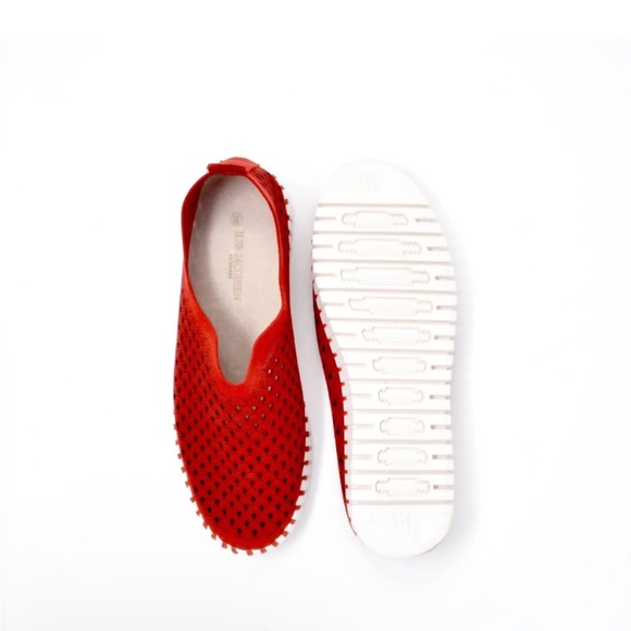 Ilse Jacobsen Shoes - Ilse Jacobsen - Women's Tulip 139 Red Sneakers